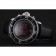 Blancpain Fifty Fathoms Speed ​​Command quadrante in fibra di carbonio con marcature rosse Cassa in acciaio inossidabile Cinturino in pelle nera 1453774