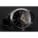 Swiss Panerai Radiomir 3 Days Acciaio & quot; Firenze & quot; Cassa in acciaio inossidabile con quadrante nero Cinturino in pelle nera