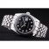 Rolex Datejust quadrante nero con diamanti a coste lunetta 7458