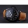 Panerai Luminor Marina quadrante nero cassa in acciaio nero opaco cinturino in pelle scamosciata marrone