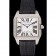 Cartier Santos 100 diamanti lunetta in argento 621924