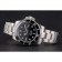 Swiss Rolex Submariner No Date quadrante nero e cassa e bracciale in acciaio inossidabile lunetta