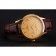 Vacheron Constantin Patrimony Chronometre Royal Gold Dial Cassa in oro Cinturino in pelle marrone