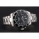 Rolex Bamford Submariner quadrante nero con numeri romani lunetta nera cassa e bracciale in acciaio inossidabile