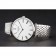 Swiss Longines Grande Classique quadrante bianco con cassa e bracciale in acciaio inossidabile con numeri romani