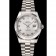 Swiss Rolex Datejust quadrante argento cassa e bracciale in acciaio inossidabile