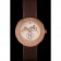 Bracciale Hermes Classic MOP in pelle marrone con quadrante 801389