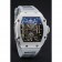 Richard Mille Tourbillion Rafael Nadal RM 27-01 Bracciale in caucciù bianco con cassa in argento 1454255