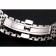 Cassa e bracciale in acciaio inossidabile con quadrante nero svizzero Longines Grande Classique