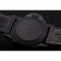Svizzero Panerai Luminor sommergibile 3 giorni quadrante nero cassa nera cinturino in pelle nera