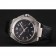 Swiss IWC Big Ingenieur 7 giorni di riserva di carica quadrante nero cassa argento bracciale in pelle nera 1453925