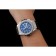 Swiss Hublot Big Bang quadrante nero cassa d'argento braccialetto di gomma nera 1453900