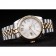 Rolex DateJust Two Tone Stainless Steel 18k Gold Plated Silver Dial 98084