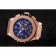 Swiss Hublot Big Bang quadrante nero cassa in oro rosa Bracciale in gomma nera 1453898