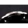 Patek Philippe Calatrava quadrante bianco lunetta rigata cassa in acciaio inossidabile cinturino in pelle nera