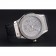 Hublot Classic Fusion Diamond Skull Dial Cassa in acciaio inossidabile Cinturino in pelle nera 622.814