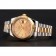 Swiss Rolex Datejust quadrante in oro con lunetta in oro cassa in acciaio inossidabile bracciale bicolore