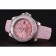 Rolex Submariner quadrante rosa cinturino in tessuto rosa lunetta rosa 1453866