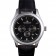 Jaeger Lecoultre Master cronografo lunetta argento cinturino in pelle nera 621620