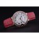 Svizzero Cartier Ballon Bleu de Cartier quadrante bianco diamanti cassa braccialetto in pelle rosa 622553