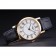 Longines La Grande Classique rotondo quadrante bianco cassa in oro cinturino in pelle nera 622382