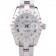 Rolex Datejust Lucidato Argento Diamanti Lunetta Quadrante Argento 7474