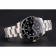 Swiss Rolex Submariner No Date quadrante nero e cassa e bracciale in acciaio inossidabile lunetta