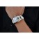 Franck Muller Casablanca cinturino in pelle di coccodrillo bianco quadrante bianco 80283