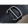 Cartier Rotonde quadrante bianco e nero cinturino in pelle nera cassa nera 1454219