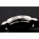 Patek Philippe Calatrava quadrante bianco numeri romani doppia lunetta a coste cassa in acciaio inossidabile cinturino in pelle nera