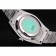 Rolex Swiss DayDate in acciaio inossidabile con quadrante argentato a coste 41995