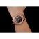 Swiss Rolex Day-Date diamanti e rubini quadrante nero bracciale in oro rosa 1454102