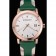 Burberry The City Classico Quadrante Argento Bracciale Verde-622564