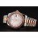 Swiss Rolex Day-Date Diamanti Lunetta Quadrante Bianco Bracciale in oro rosa e acciaio inossidabile 1454108