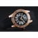 Richard Mille RM 033 Bracciale in gomma nera con cassa in oro automatico extra piatto 1454196