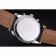 Breitling Transocean Chronograph Unitime quadrante nero Cassa in acciaio inossidabile Bracciale in pelle nera 622242