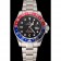 Swiss Rolex GMT Master II - Quadrante Nero - Lunetta Pepsi - Cassa e Bracciale in Acciaio Inossidabile - 1453751