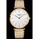 Swiss Longines Grande Classique quadrante bianco bracciale in oro bicolore