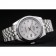 Rolex Swiss DateJust in acciaio inossidabile con quadrante argentato a coste 41996