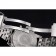 Breitling Certifie cinturino in acciaio inossidabile argento lucido con quadrante nero cronografo 80173
