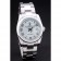 Rolex DayDate lucido lunetta argento quadrante bianco 7470