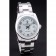 Rolex DayDate lucido lunetta argento quadrante bianco 7470