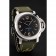 Panerai Luminor Base Logo Acciaio quadrante nero Bracciale verde 1454013