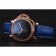 Panerai Radiomir quadrante nero con diamanti lunetta cassa in oro rosa cinturino in pelle blu 1453800
