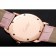 Cartier Ronde Louis Gold Diamond Case quadrante bianco Bracciale in pelle rosa 1454007