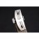Svizzero Panerai Luminor Marina quadrante bianco cassa in acciaio inossidabile cinturino in pelle nera