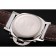 Panerai Radiomir quadrante bianco cassa in acciaio inossidabile cinturino in pelle bianca 1453805