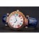 Franck Muller Double Mistery 4 Saisons quadrante bianco cassa in oro rosa cinturino in pelle blu