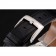 Hermes Classic Croco cinturino in pelle quadrante argentato 801400