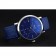 Piaget Altiplano Silver Case quadrante blu Bracciale in pelle blu 622630